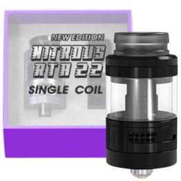 Nitrous RTA New Edition 2025 22mm Damn Vape | BLACK |