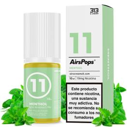 No.11 Menthol 10ml - 313 Airscream Sales de Nicotina