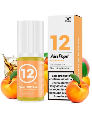 No.12 Peach Royale 10ml - 313 Airscream Sales de Nicotina