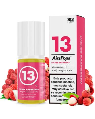 No.13 Lychee Raspberry 10ml - 313 Airscream Sales de Nicotina