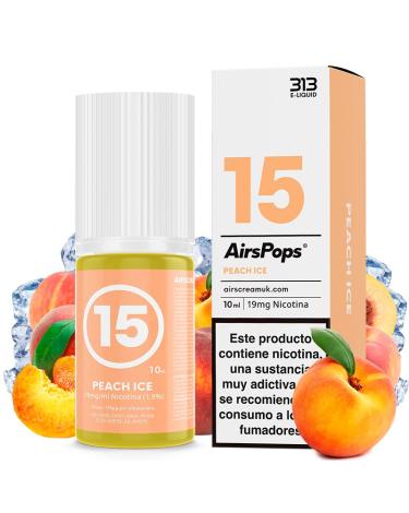 No.15 Peach Ice 10ml - 313 Airscream Sales de Nicotina