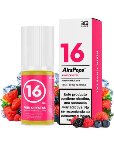 No.16 Pink Crystal 10ml - 313 Airscream Sales de Nicotina