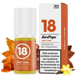 No.18 West Toba 10ml - 313 Airscream Sales de Nicotina