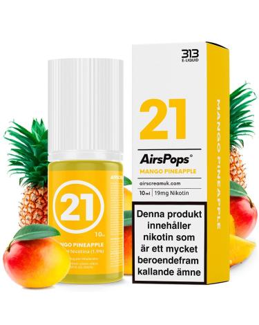 No.21 Mango Pineapple 10ml - 313 Airscream Sales de Nicotina
