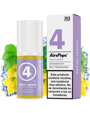 No.4 Freezy Grape 10ml - 313 Airscream Sales de Nicotina