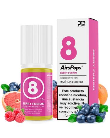 No.8 Berry Fusion 10ml - 313 Airscream Sales de Nicotina