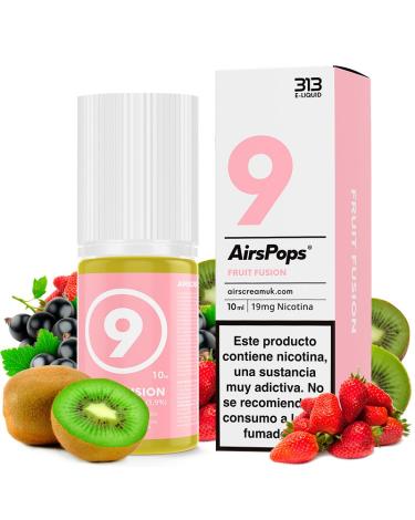 No.9 Fruit Fusion 10ml - 313 Airscream Sales de Nicotina