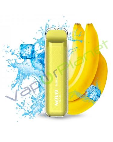 Novo Bar 600puffs Banana Ice - Smoktech 20mg - POD DESECHABLE