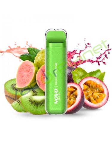 Novo Bar 600puffs Kiwi Passion Guava - Smoktech 20mg - POD DESECHABLE