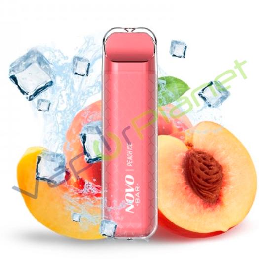 Novo Bar 600puffs Peach Ice - Smoktech 20mg - POD DESECHABLE