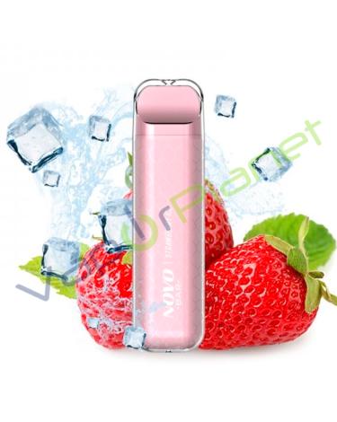 Novo Bar 600puffs Strawberry Ice - Smoktech 20mg - POD DESECHABLE
