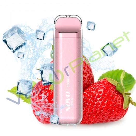 Novo Bar 600puffs Strawberry Ice - Smoktech 20mg - POD DESECHABLE