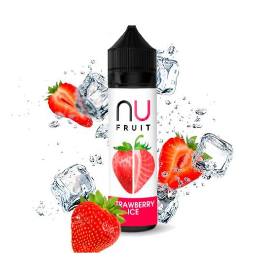 ▷ NU Fruit Strawberry Ice 50ml + 10ml Nicokit Gratis 【60ml】