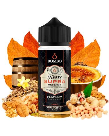 Nutty Supra Reserve 100ml + Nicokit gratis - Platinum Tobaccos by Bombo