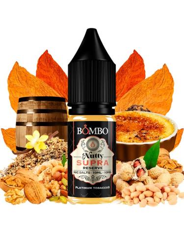 Nutty Supra Reserve 10ml - Platinum Tobacco by Bombo