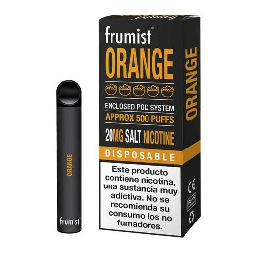 ORANGE Desechable Líquido con Sales de Nicotina 10ml – 20mg – Frumist