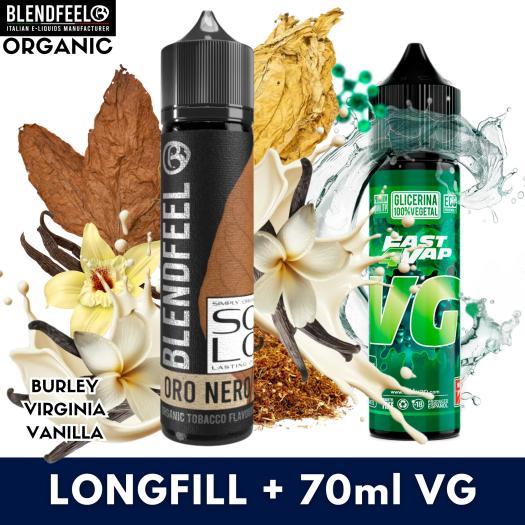 ORO NERO 20ml/60 (Longfill) Blendfeel + 70ml VG Fast ORO NERO 20ml/60 (Longfill) Blendfeel + 70ml VG Fast