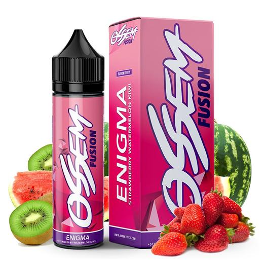 Ossem Fusion Enigma Strawberry Watermelon Kiwi 50ml + Nicokit Gratis