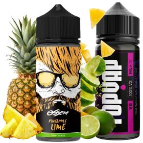 Ossem Pineapple Lime Zesty Series Longfill 16ml/120