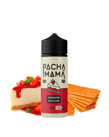 ▲ Pachamama Desserts Strawberry Cheesecake 100ml + Nicokits Gratis