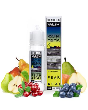 ▲ PACHAMAMA eJuice HUCKLEBERRY PEAR ACAI 50 ml + Nicokit Gratis