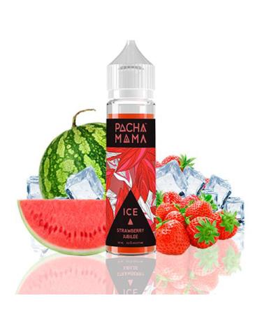 ▲ PACHAMAMA Ice Strawberry Jubilee 50 ml + Nicokit Gratis