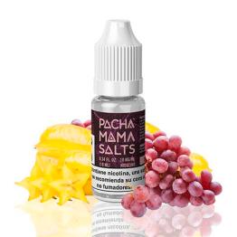 Pachamama Salts Starfruit Grape 20mg 10ml - Líquido con SALES DE NICOTINA