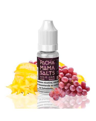 Pachamama Salts Starfruit Grape 20mg 10ml - Líquido con SALES DE NICOTINA