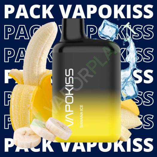 Pack 4 Uds Desechables Vapokiss 800B 20mg