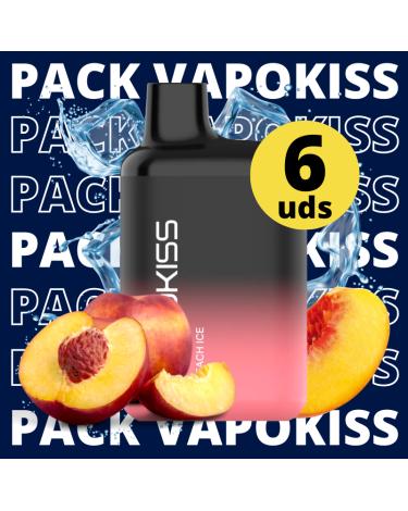 Pack 6 Uds Desechables Vapokiss 800B 20mg