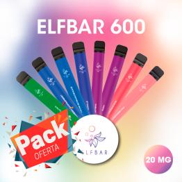 PACK 5 UDS Elf Bar 600 Puff - 20mg