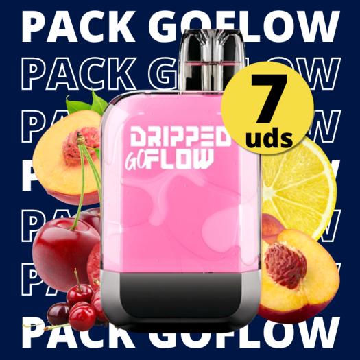 Pack 7 Uds Desechables GOFLOW Dripped 20mg
