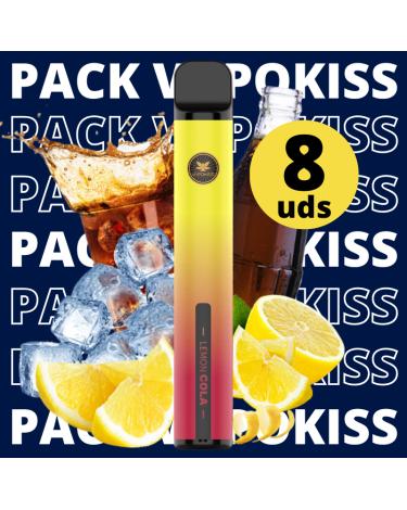 Pack 8 Uds Desechables Vapokiss 800T 20mg