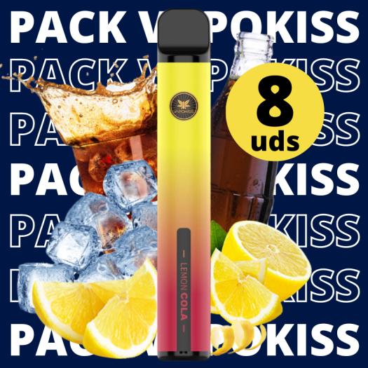 Pack 8 Uds Desechables Vapokiss 800T 20mg