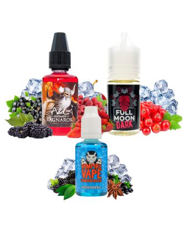 Pack Aromas TOP 30ml - Heisenberg / Ragnarok Sweet / Dark Full Moon