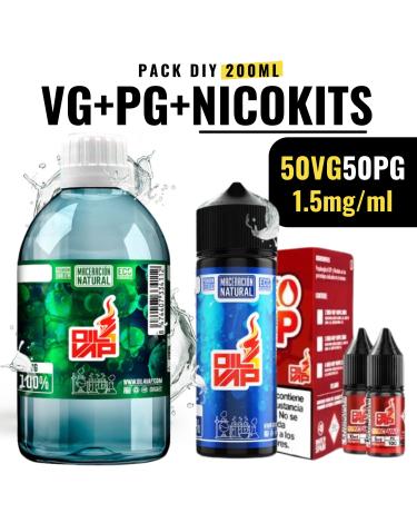 Pack Base 50VG/50PG 200 ml | 1.5 mg |