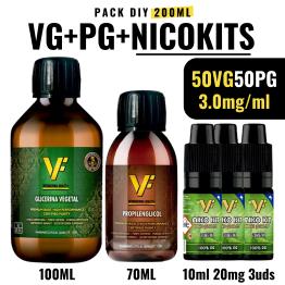 Combo Pack | 200ml 3mg | 50VG/50PG VapFip