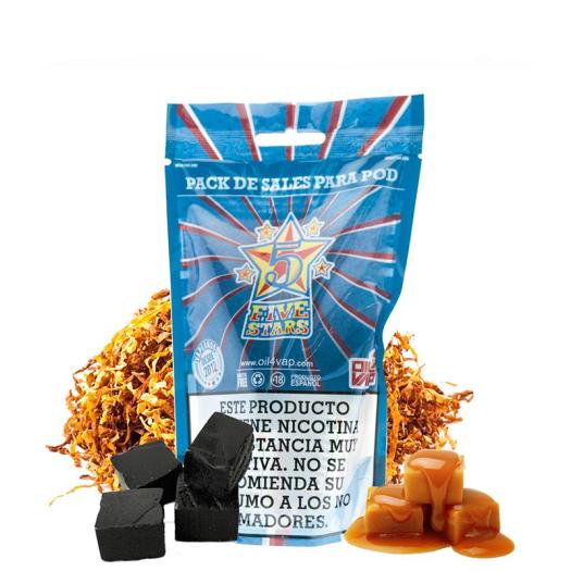 Pack de Sales 5 STARS 30 ml + NikoVaps - Oil4Vap Sales
