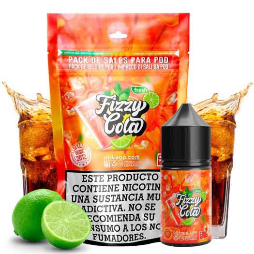 Pack de Sales FIZZY COLA 30 ml + NikoVaps - Oil4Vap Sales