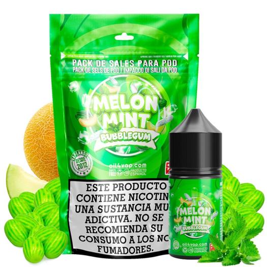 Pack de Sales MELON MINT BUBBLEGUM 30 ml + NikoVaps - Oil4Vap Sales Pack de Sales MELON MINT BUBBLEGUM 30 ml + NikoVaps - Oil4Vap Sales