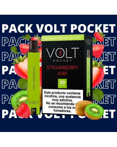 Pack Desechables Volt Pocket 600Puff 20mg - 6 Unidades