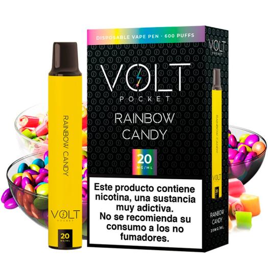 Pack Desechables Volt Pocket 600Puff 20mg - 6 Unidades