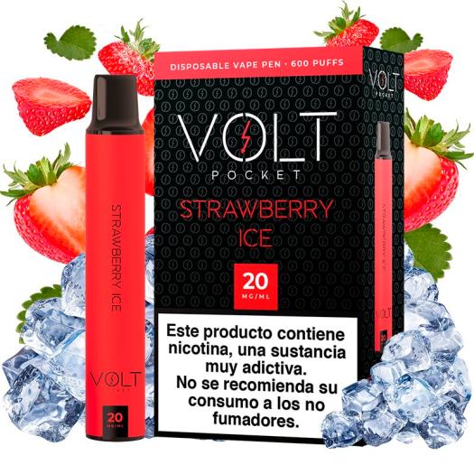 Pack Desechables Volt Pocket 600Puff 20mg - 6 Unidades