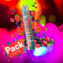 PACK DISCO - 5 UDS desechables CON LUCES! SIN NICOTINA