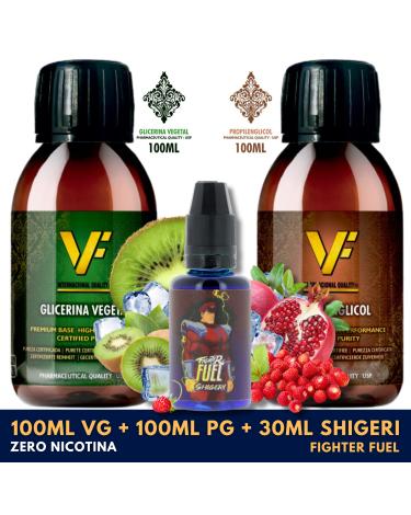 Pack DIY - Aroma Shigeri 30ml + 100ml VG + 100ml PG VapFip