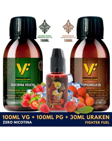 Pack DIY - Aroma Uraken 30ml + 100ml VG + 100ml PG VapFip