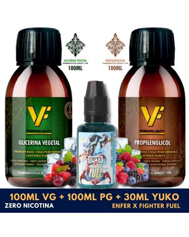 Pack DIY - Aroma Yuko 30ml + 100ml VG + 100ml PG VapFip