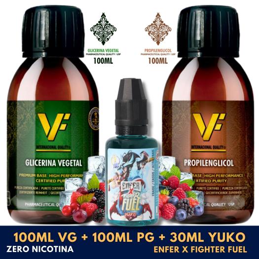 Pack DIY - Aroma Yuko 30ml + 100ml VG + 100ml PG VapFip