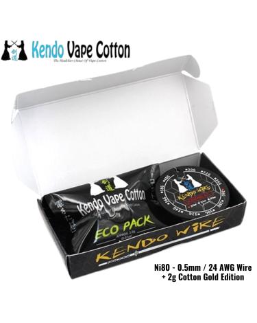 Pack Kendo 【 Wire + Cotton 】 Kendo Vape Cotton