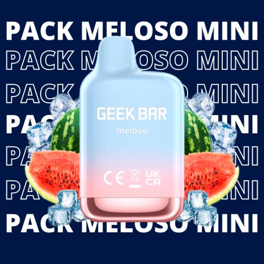 PACK Meloso MINI GEEKBAR - 4 Unidades